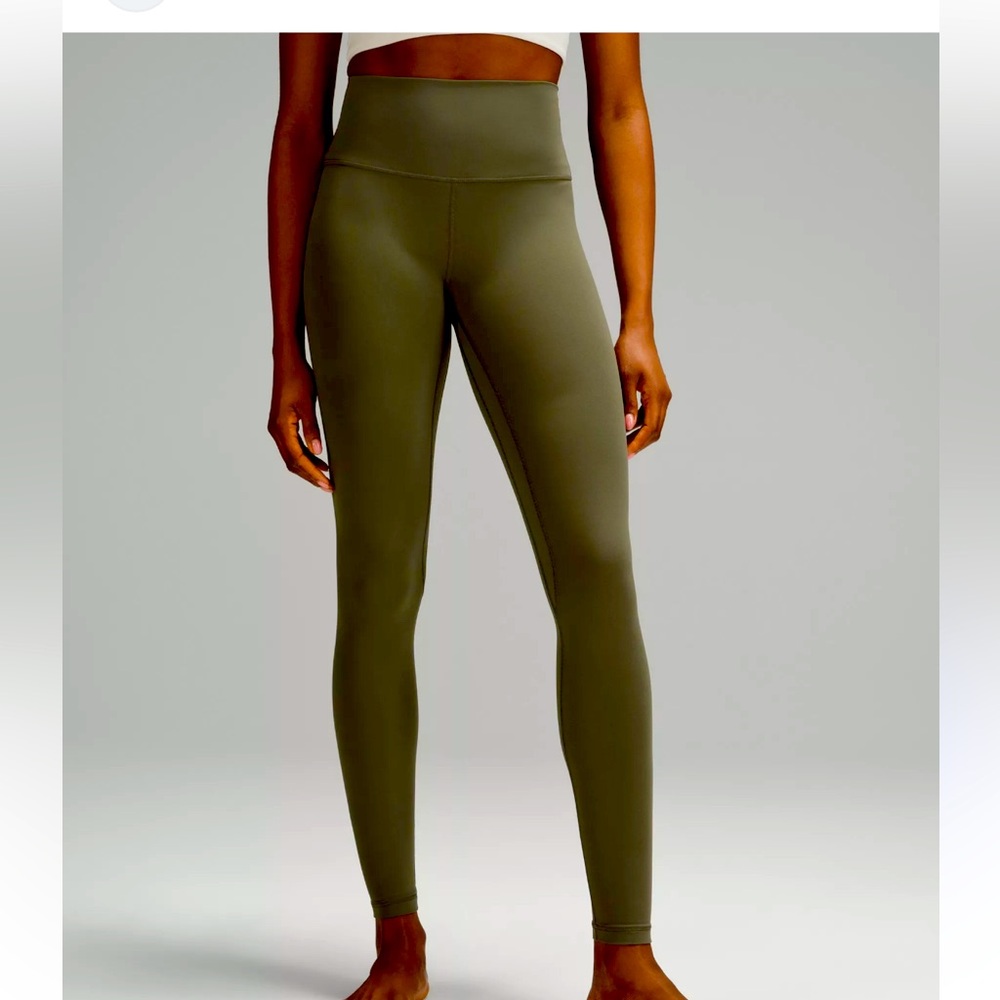 Lululemon Army Green Align Leggings